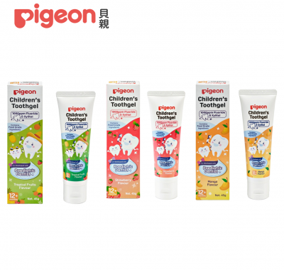 日本 貝親Pigeon - 兒童含氟牙膏 (3款可選)