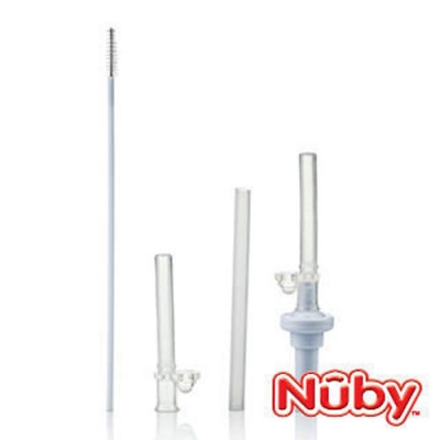 美國 Nuby  流線型吸管杯配件組