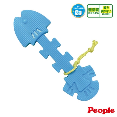 日本 People - 魚骨頭造型咬舔玩具