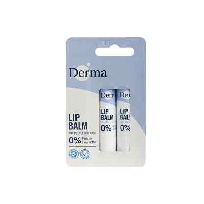 丹麥德瑪 Derma - 小燭樹植萃護唇膏(4.8G 兩件組)