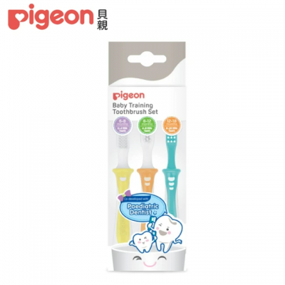 日本 貝親Pigeon - 第三階段學習牙刷 (三款顏色可選)