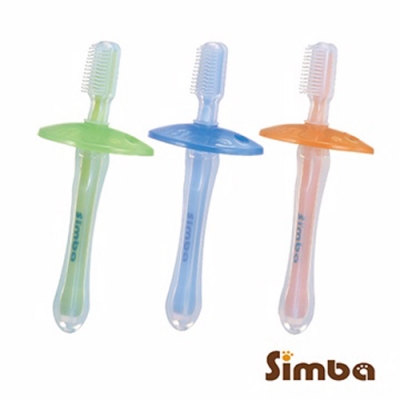 小獅王辛巴Simba - 矽膠練習牙刷