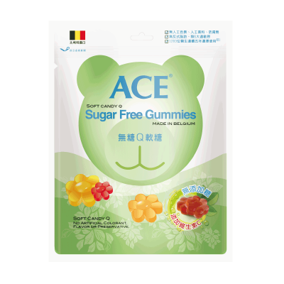 ACE 無糖Q軟糖-量販包(240公克)