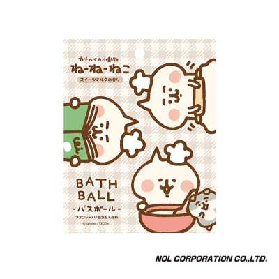 日本 Nol - 入浴球：卡娜赫拉的小動物麵包篇