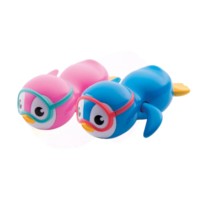 美國 munchkin - 游泳企鵝洗澡玩具(兩色可選)
