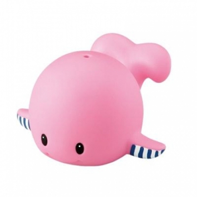 日本 樂雅Toyroyal - 洗澡玩具系列軟膠鯨魚