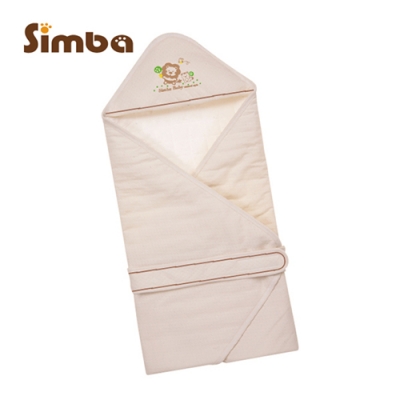 Simba 小獅王辛巴 有機棉嬰兒包巾