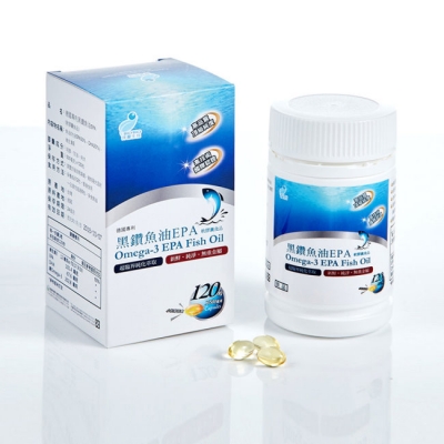 普羅拜爾 德國專利黑鑽魚油EPA(120粒/瓶) 膠囊食品