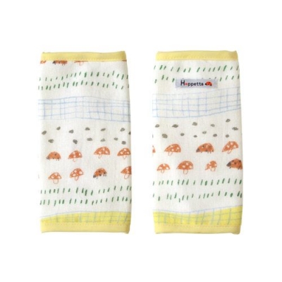 日本 Hoppetta - 蘑菇森林揹巾口水巾
