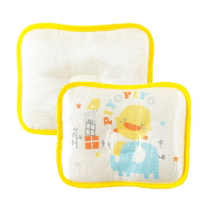 PiyoPiyo黃色小鴨 涼感冰絲嬰幼兒定型枕