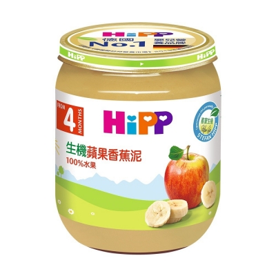 德國 HiPP喜寶生機蘋果香蕉泥125g