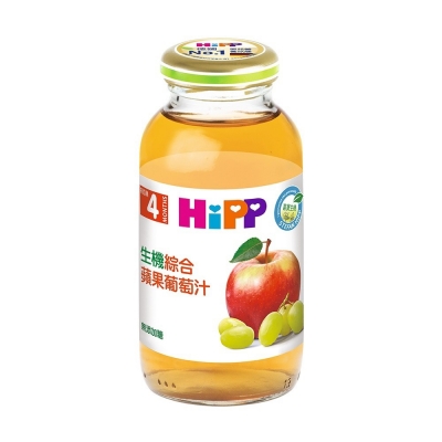 德國 HiPP喜寶生機綜合蘋果葡萄汁200ml