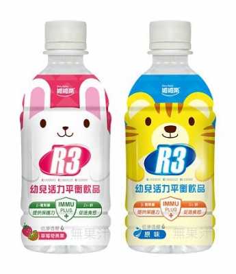 維維樂R3 幼兒活力平衡飲品350ml(草莓奇異果/柚子原味)