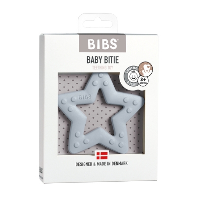丹麥BIBS 固齒器-星星嬰兒藍