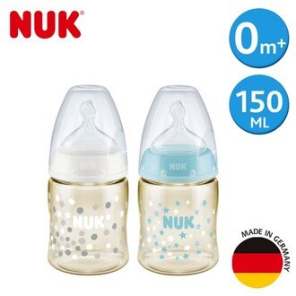 德國 NUK 寬口徑PPSU奶瓶150ML-1號M