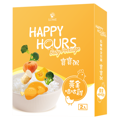 Happy Hours 寶寶粥 黃金咕咕雞 300g