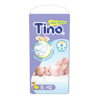 Tino 頂級棉柔4D空氣感嬰兒紙尿褲S-42片