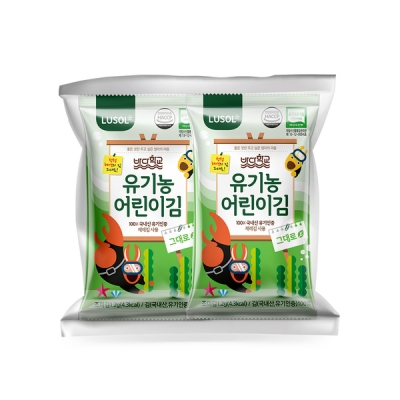 韓國LUSOL 烘烤海苔-無鹽無調味