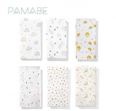 PAMABE - 二合一水洗透氣嬰兒床墊 70X130X5cm【多款可選】
