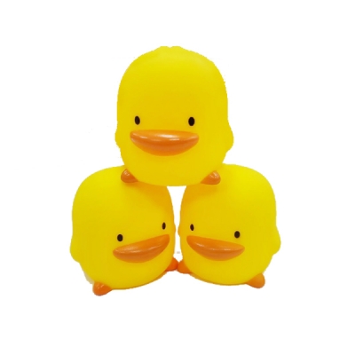 PiyoPiyo黃色小鴨 水中有聲玩具3入