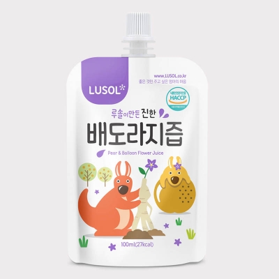韓國LUSOL 嬰幼兒雪梨桔梗汁