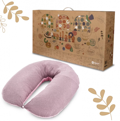英國unilove Hopo多功能孕哺枕-愛麗絲禮盒組-針織系列(枕套+枕芯)